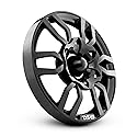 DS18 PRO-GRT8BK PRO 8" Speaker Grill Cover with Built-in 1.75" Voice Coil Neodymium Bullet Tweeter 500 Watts Glossy Black Finish - Single