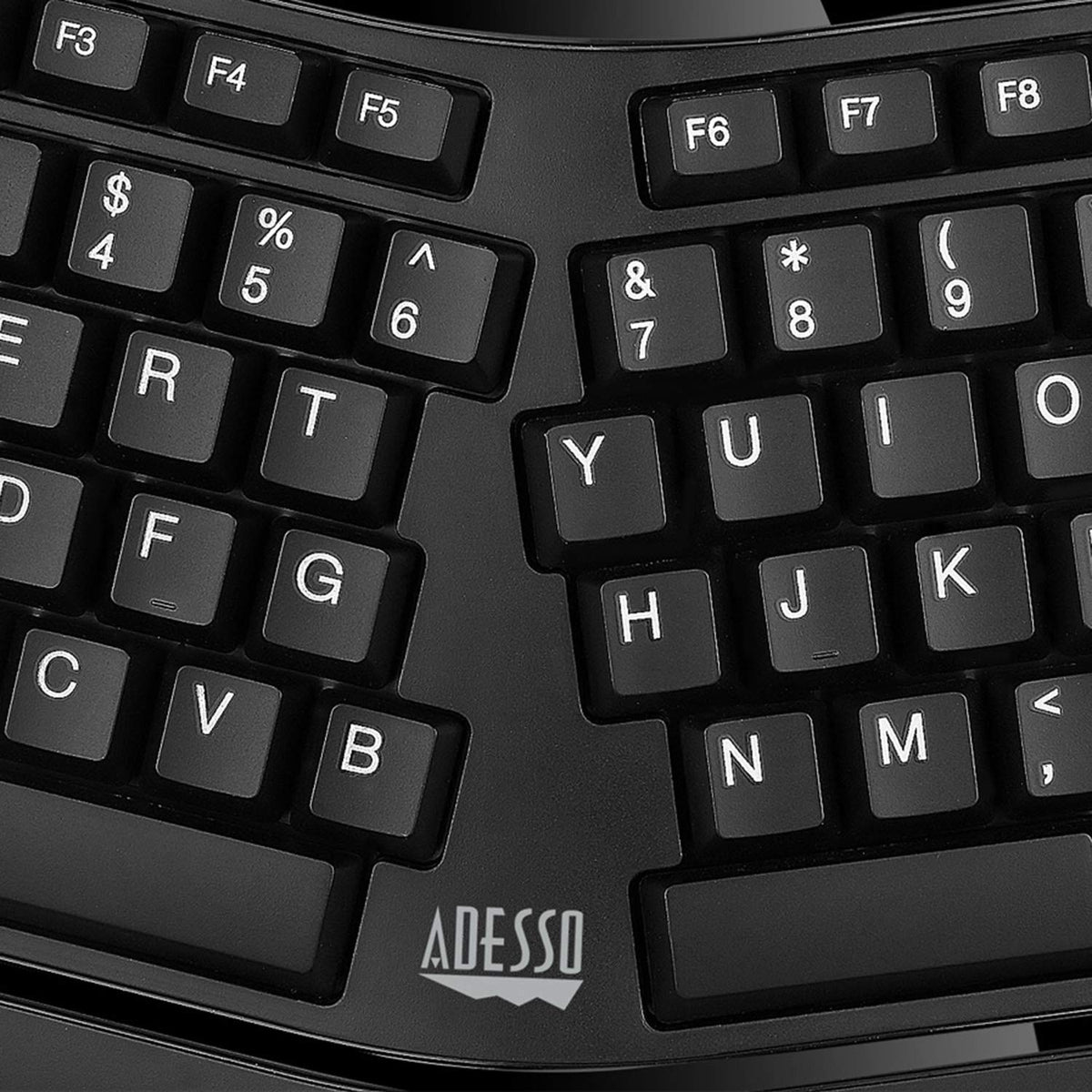 Adesso TruForm AKB-150SB-TAA Smart Card Reader Keyboard, Black