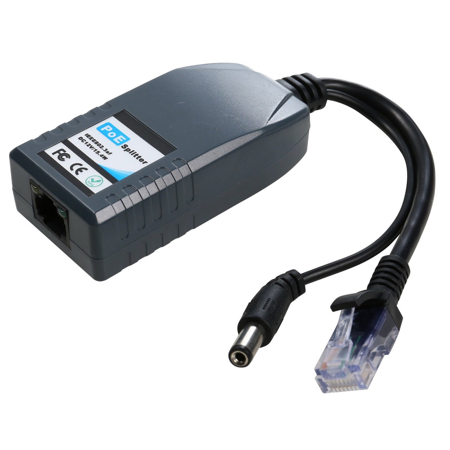 UHPPOTE DC12V Power Over Ethernet PoE Splitter Adapter Injector with Lightning Connector