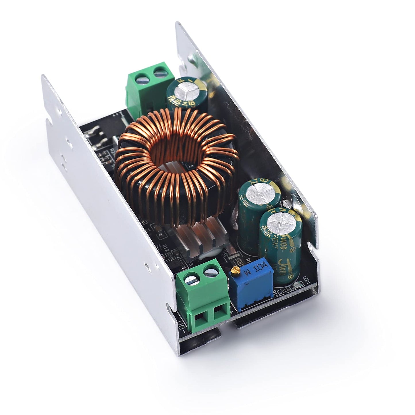 Teyleten Robot 100W 6A DC-DC Buck Converter 10-90V 12V 24V 36V 48V 60V 72V 86 to 1.5V-60V 5V 15V 19V Step-Down Power Voltage Regulator Module