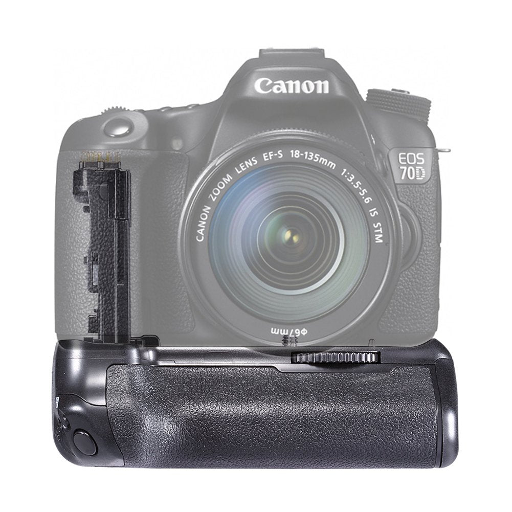 NEEWER Battery Grip (Replacement for BG-E14), Vertical Grip with Shutter/Function Buttons, Powered By LP-E6 Battery or 6 PCS AA Batteries for Canon