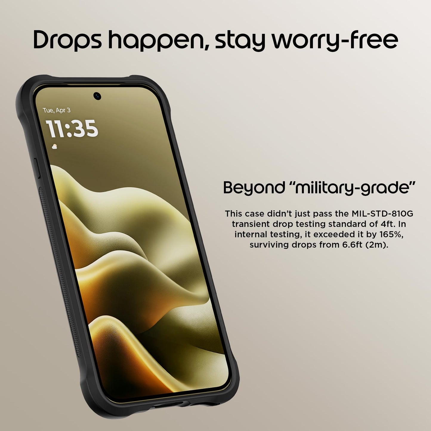 Motorola Edge (2026) Rugged Case- Black