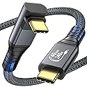 Certified Thunderbolt 4 Cable 6.6ft, Support 40Gbps/240W Charging/8K Display, Compatible with USB4,Flexible USB C to USB C Cord for iPhone 15/16/17