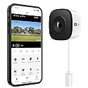 HOMIQ LIFE Window Security Camera 3MP 2K, Indoor WiFi Cameras 2.4GHz/5GHz with Colorvue AI Color Night Vision, Person Detection with Auto-Focus, 24/7