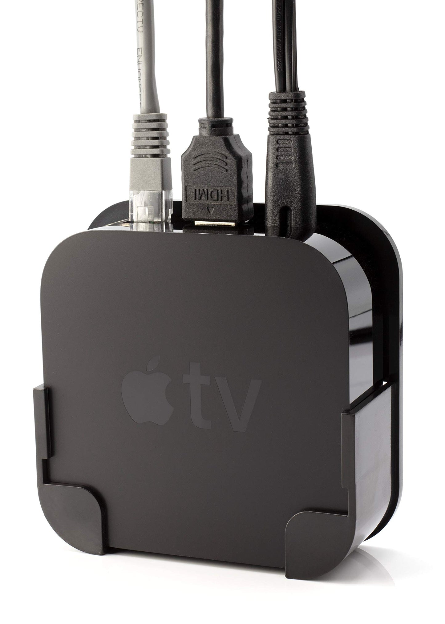 THE CIMPLE CO ATV 4K Mount Kit - Wall Mount Compatible with Apple TV 4 and 4K - Behind-TV Streaming Holder for 4th Generation Media Players - Includes