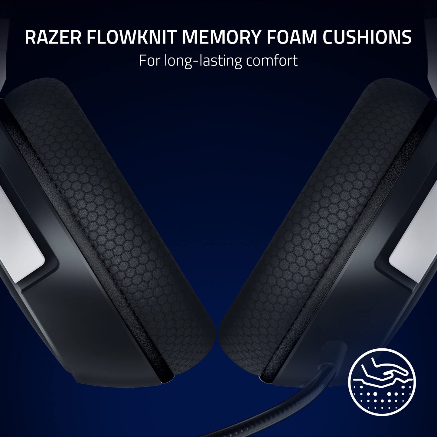 Razer Kaira HyperSpeed Wireless Gaming Headset for PlayStation/PC, Mobile: 50mm Drivers - HyperClear Cardioid Mic - Memory Foam Cushions - Bluetooth