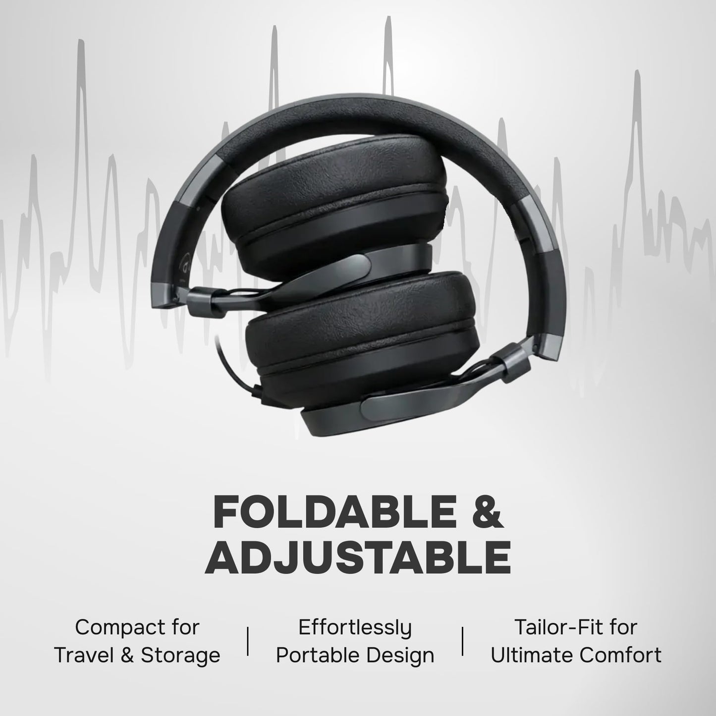 ARTIX CL750 Over Ear Headphones Wired with Mic & Volume Control, Audio with 100% Noise Cancelling Computer Wired, Plug in for Laptop, Dj Corded…