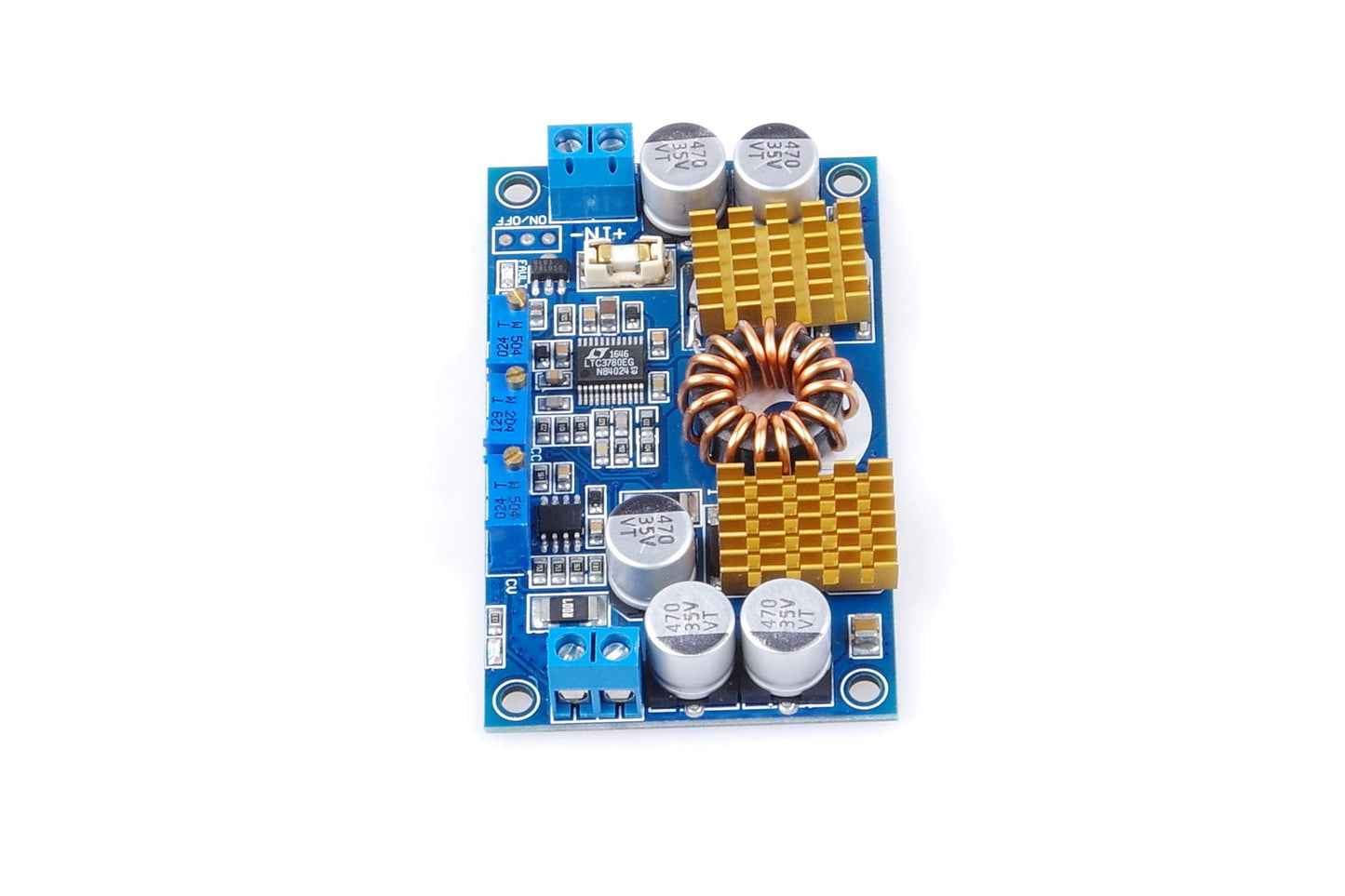 KNACRO LTC3780 Automatic Pressure Lifting Power,Constant Voltage Constant Current DC 5-32V 10A Max 30W Voltage stabilized, car, Solar Charging