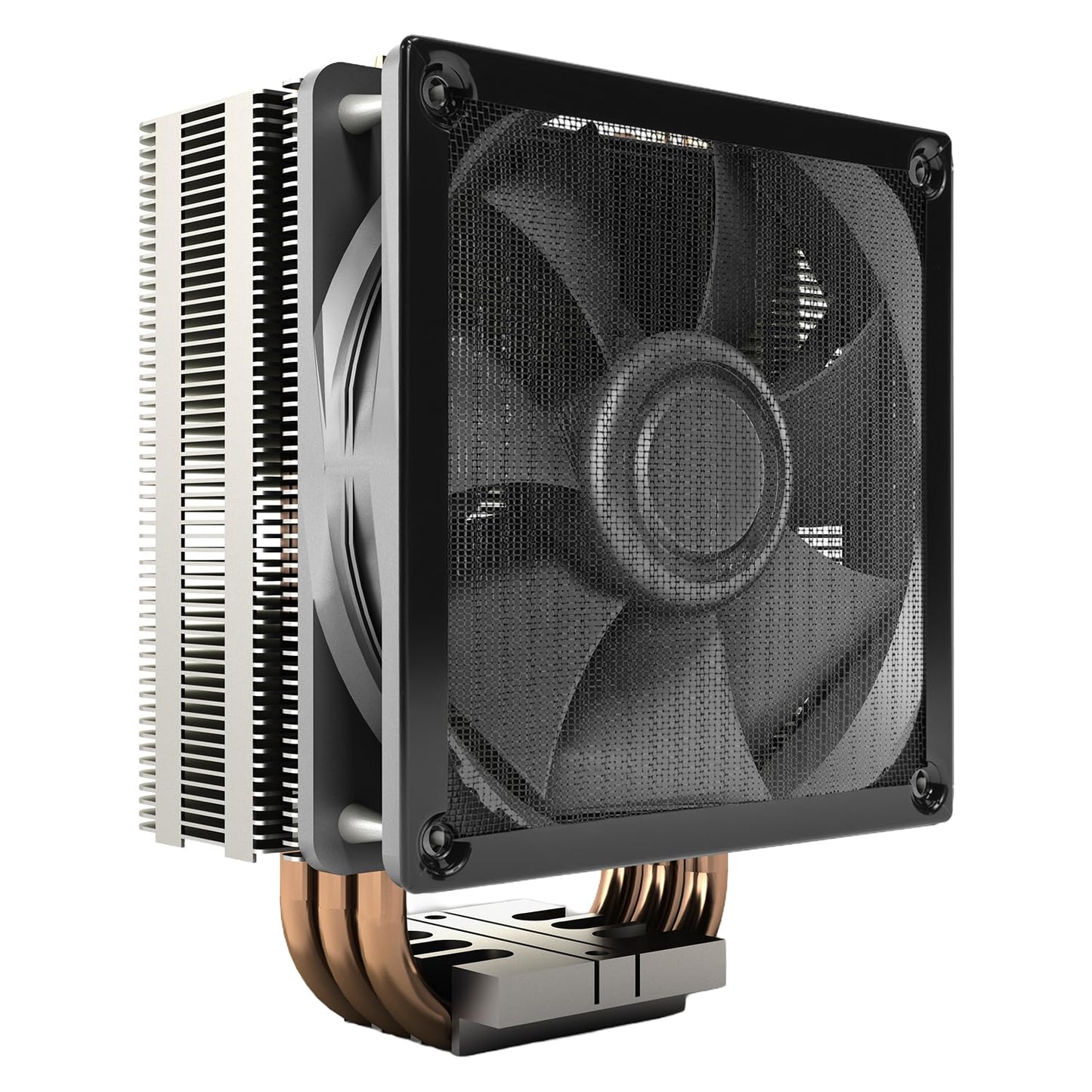 QWORK 120mm Computer Fan Filter Grills with Screws, 4 Pack, for 120mm Fans, Ultra Fine Aluminum Mesh
