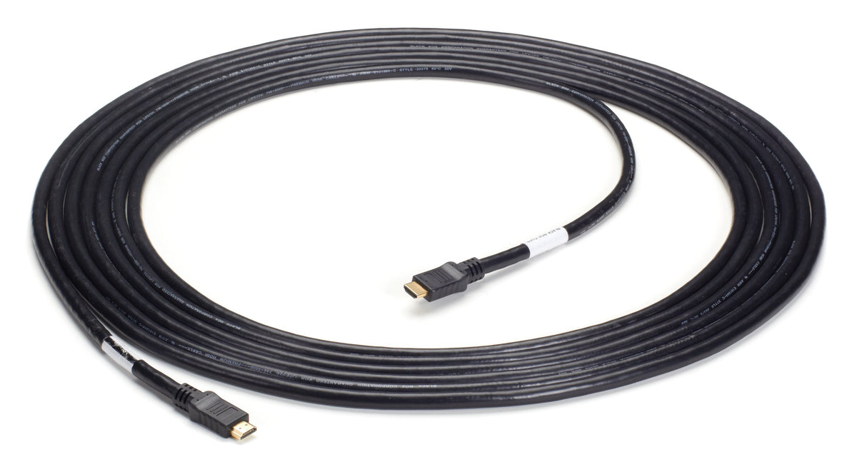 Black Box High-Speed HDMI Cable with Ethernet - Male/Male, 10-m (32.8-ft.)