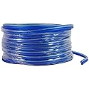 Rockville Blue 16G25 16 Gauge 25 Foot Speaker Wire, 100% Copper, Tinned Marine-Grade Coating for Corrosion Resistance, Flexible and Easy to Install