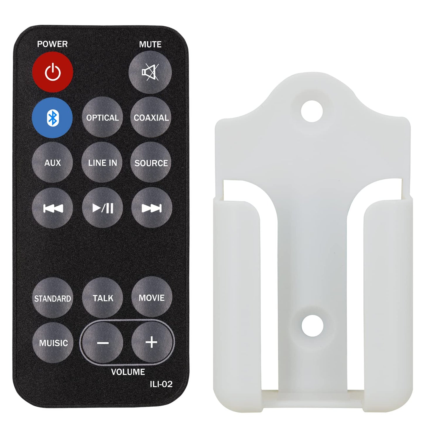 Replacement Remote Control for iLive ITB259 ITB260B ITB190B REM-ITB259 ITB259B HD Soundbar Speaker