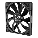 Scythe Kaze Flex II 120 Slim PWN Premium Slim PC Fan,120mm x 15mm, Fluid Dynamic Bearing, 4-Pin Connector (Kaze Flex II Slim, 1500RPM)