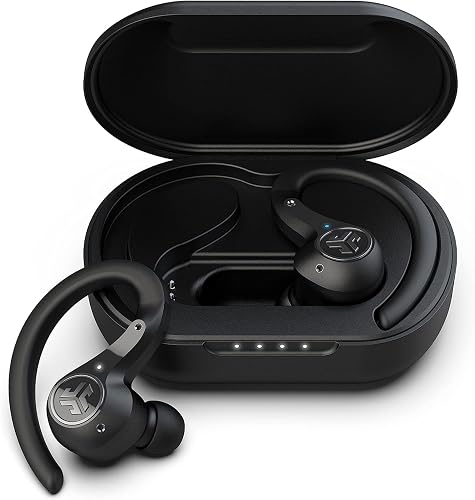 JLab Epic Air Sport ANC True Wireless Bluetooth 5 Earbuds, Headphones for Working Out, IP66 Sweatproof, 15-Hour Battery Life, 55-Hour Charging Case