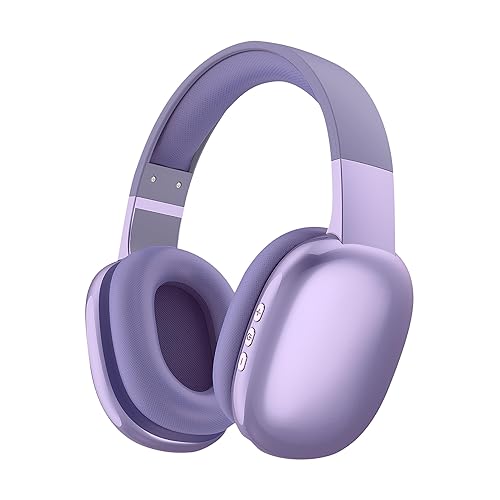 Gabba Goods Wireless Over Ear Bluetooth Headphones with Microphone - Wireless Headset -Noise Reduction - Bluetooth, Wired,Built in Micro SD…