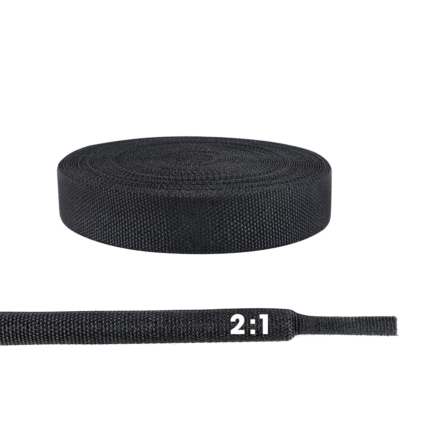 Sonoreboom 3/8" - 18 feet Cable Management Sleeving, 2:1 Fabric Heat Shrink Braided Sleeve Protector Cover Cable/Wire/Irregular Shape Hose