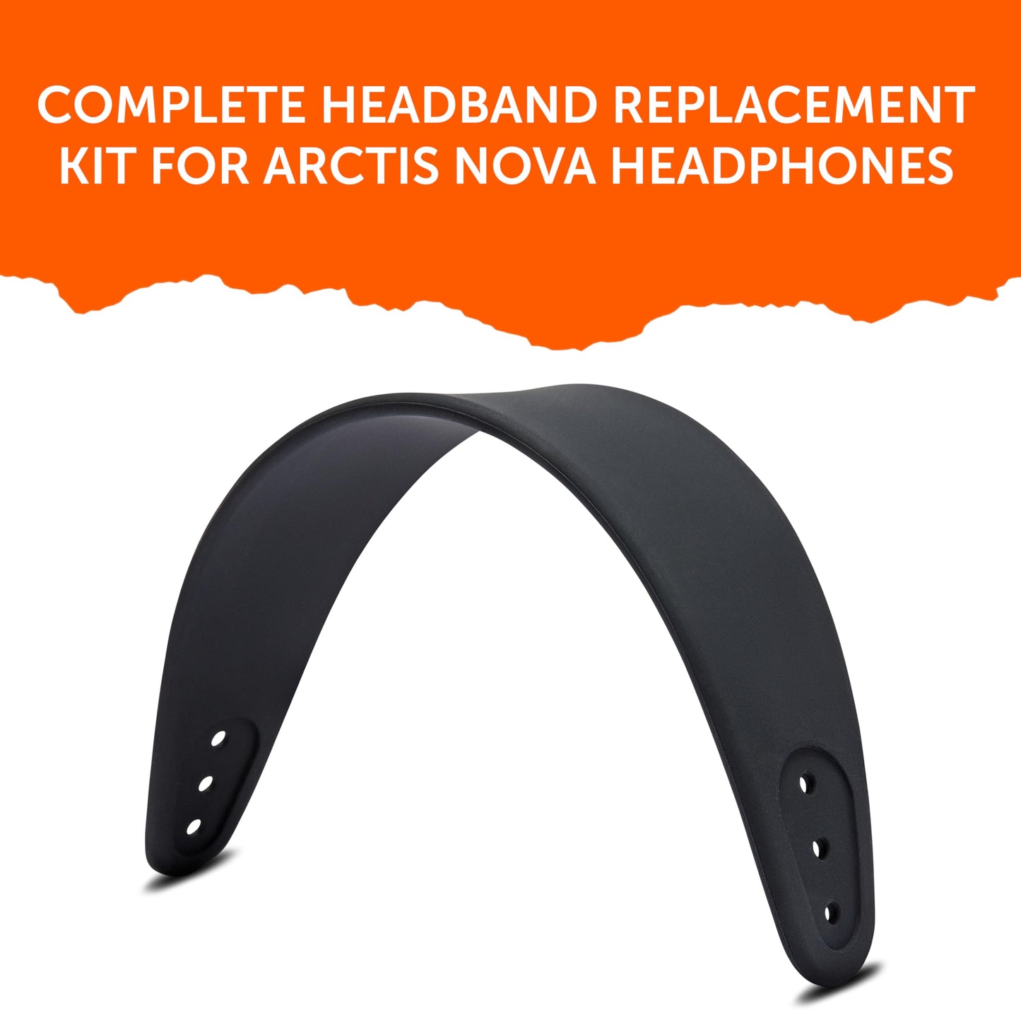 WC HeadbandZ Arctis Nova - Upgraded Silicone Headband for Arctis Nova Headsets by Wicked Cushions - Enhanced Flexibility, Comfort, and Style