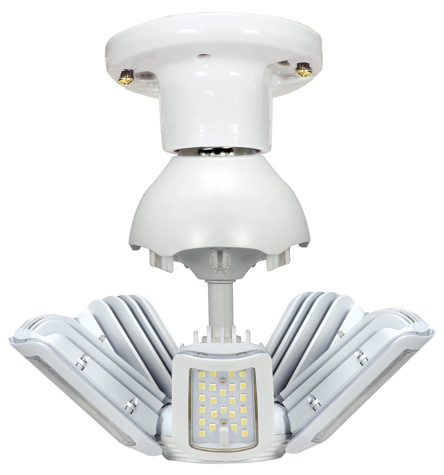 Satco S9752 60W LED HID Replacement 5000 K MoGUl Extended Base Adjustable Beam Angle 100-277V Light Bulb