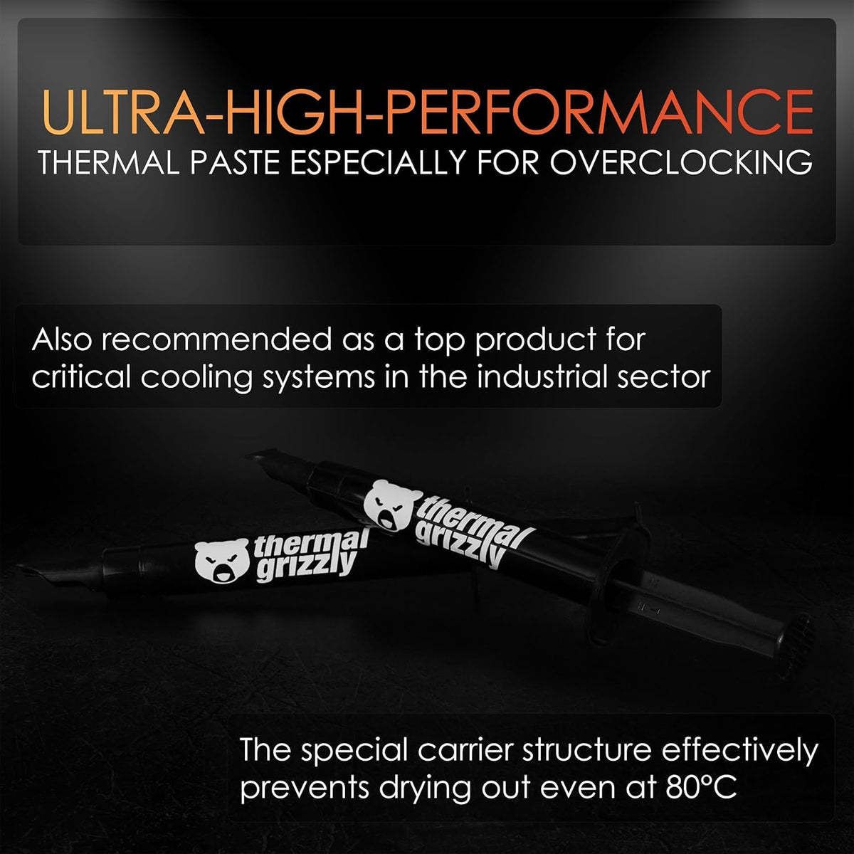 Thermal Grizzly Kryonaut - 1 Gram Thermal Paste Extremely High Performance