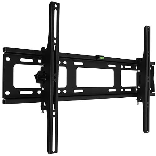2xhome Universal Flat No Arm Tilt Up Down Adjustable Wall Bracket Compatible with Samsung Vizio Panasonic Sharp Sony LG Flat Panel 32 37 38 40 42 44