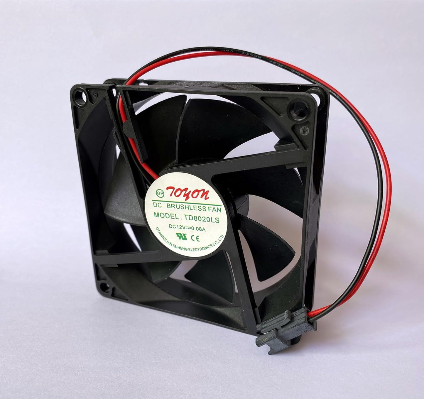 SHRISHMA New TD8020LS Refrigerator Water Dispenser Fan TD8020LS DC12V 0.08A 8CM 80×80×20mm Cooling Fan