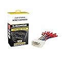 Scosche HA08BCB Aftermarket Radio Wiring Harness with Crimp Connectors for Select 1998-11 Acura and Honda - Aftermarket Radio Wire Harness for Car