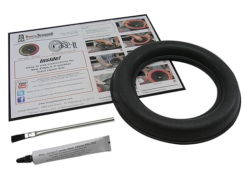 Speaker Foam Repair Kit Compatible with JL Audio 8W7-3, 8W7AE-3, FSK-8JL-W7-1 (Single)