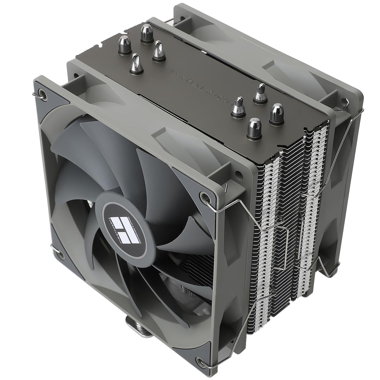 Thermalright Assassin Spirit 120 V2 Plus CPU Cooler - 4 Heat Pipes with AGHP Tech, 120mm PWM Double Fan, 154mm High, for AMD AM4 AM5/Intel