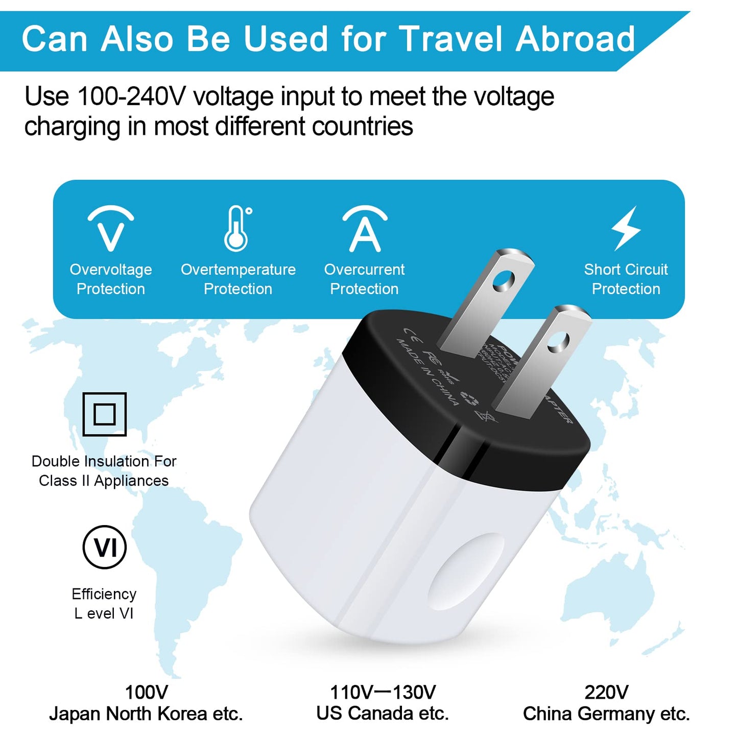 Charging Block,Charger Box,5Pack Travel Single Port USB Wall Charger Brick Cubes for iPhone 17/16/15/14/13/12/X/8 Plus/7/6S/Samsung Galaxy S25 S24 S23