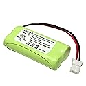 HQRP Cordless Phone Battery Compatible with VTech BT162342 / BT262342 / 89-1347-01-00/8913470100 / 89-1347-02-00/8913470200 / 2SNAAA70HSX2F