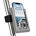 Chatelet Universal Strap-On Phone Holder Mount | Attaches to Boat Rails, Golf Carts, Strollers, Wheelchairs, Bikes, Scooters & Fitness Equipment |