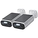 Geeni Falcon Smart Solar Battery Camera 2K+ - Outdoor Camera Wireless, Weather Resistant with Solar-Powered Battery, Motion Alerts, Color Night