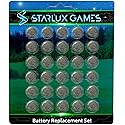 Starlux Games Battery Replacement Set | 48 CR1220 Batteries | for Capture The Flag Redux, Cosmic Kick The Can, Dive Diamonds & More | Compatible…