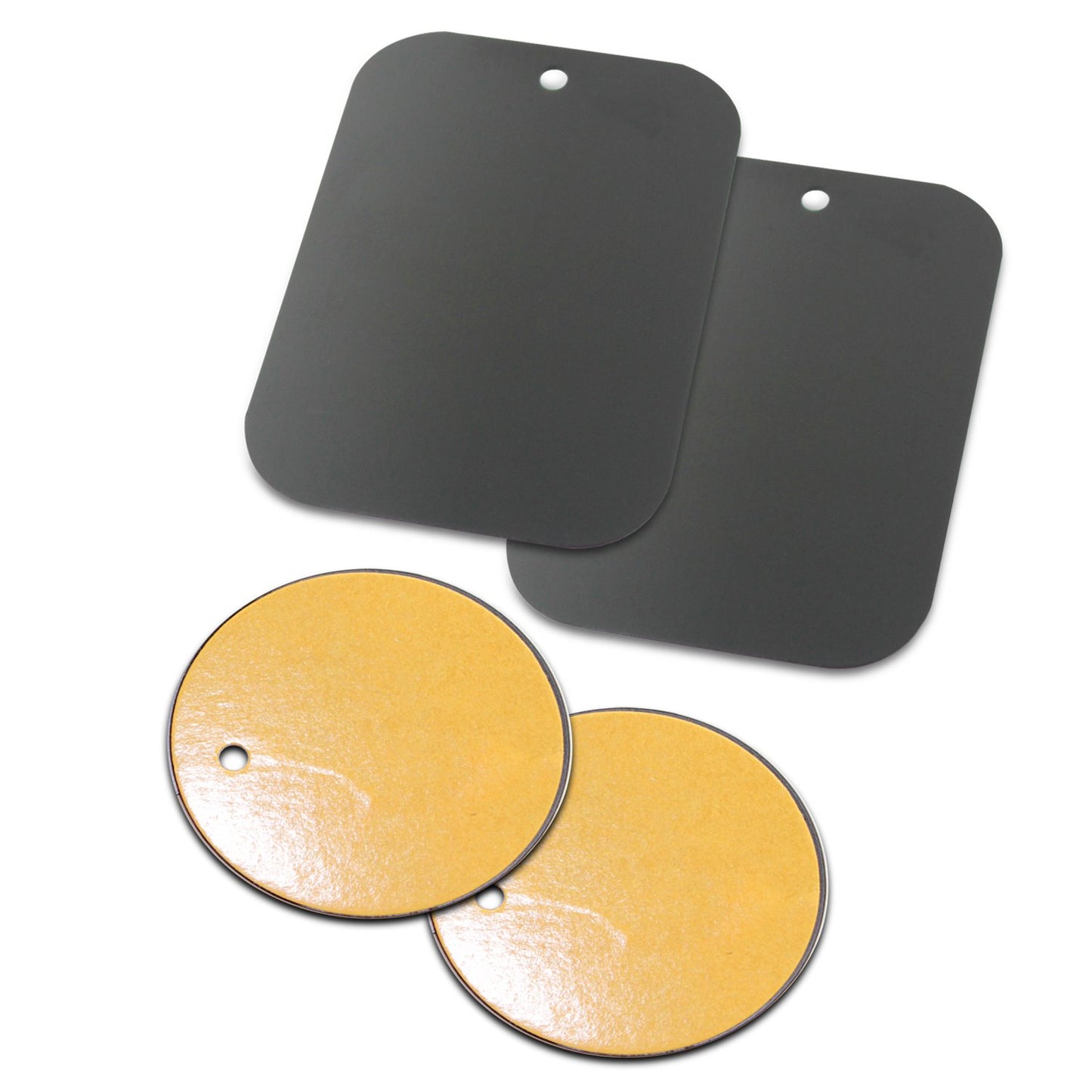 TechMatte MagGrip Metal Plate Replacement Kit for Magnetic Universal Car Mount