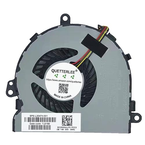 New CPU Cooling Fan for HP 4-PIN 15-AC 15-AY 15-AF 15-BA 15-BS 15-BE 15-BF 15-BD 15-BW 15-ACXXX 15-AFXXX 15-BSXXX 15-AYXX 250 G4 255 G4 14-R020