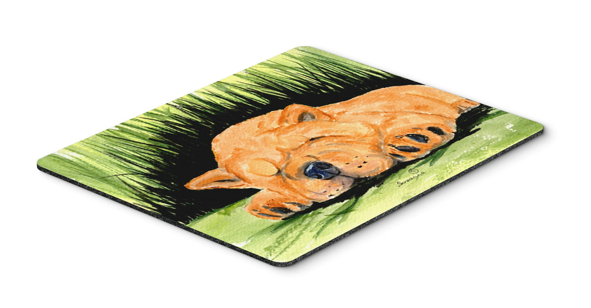Caroline's Treasures SS8526MP Chow Chow Mouse Pad, Hot Pad or Trivet for Home Office Gaming Working Computers Laptop Mouse Mat,Washable Large Mousepad