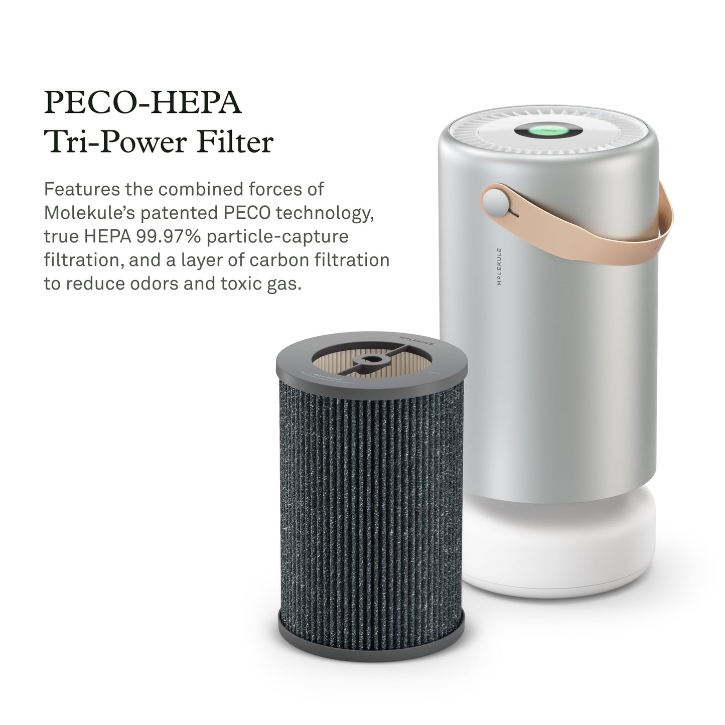 Molekule PECO-HEPA Tri-Power Filter for Air Pro Purifier