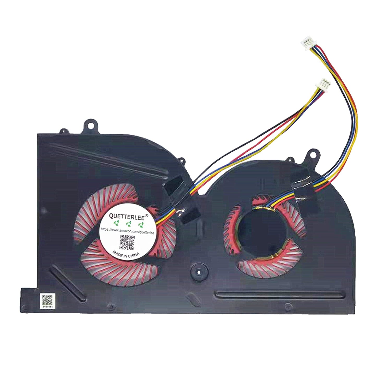 QUETTERLEE Replacement New Laptop GPU Cooling Fan for MSI GS63 GS63VR GS73 GS73VR GS62 GS72 MS-17B1 MS-17B2 MS-16K2 MS-16K3 MS-16K4 MS-16K5 Stealth