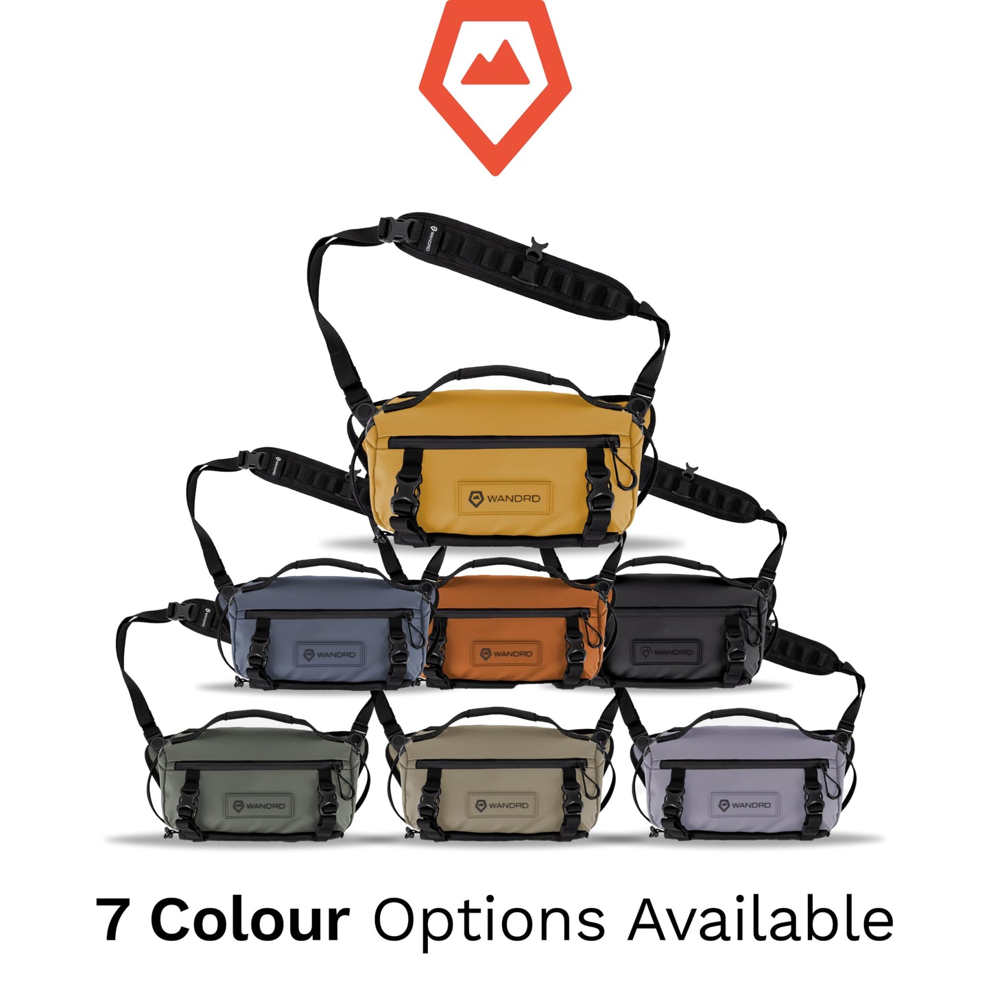 WANDRD ROGUE V1 3L Sling: Compact Camera Sling and Crossbody Bag with Fast Access, 3-Way Carry- Lightweight Everyday Bag Great for Travel