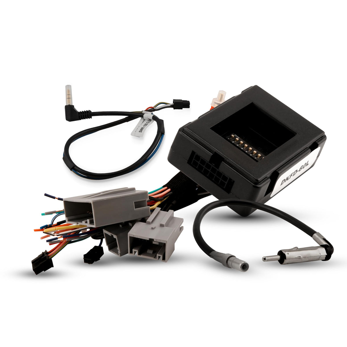 Crux SWRFD-60L Radio Replacement Interface retains Steering Wheel Control functionality on Select Ford, Lincoln & Mercury Vehicles (2004-2012)