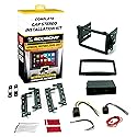 Scosche ICGM10BN Complete Double/Single DIN Stereo Installation Kit for Select Non-Amplified 2006-17 General Motors Vehicles - No Steering Wheel