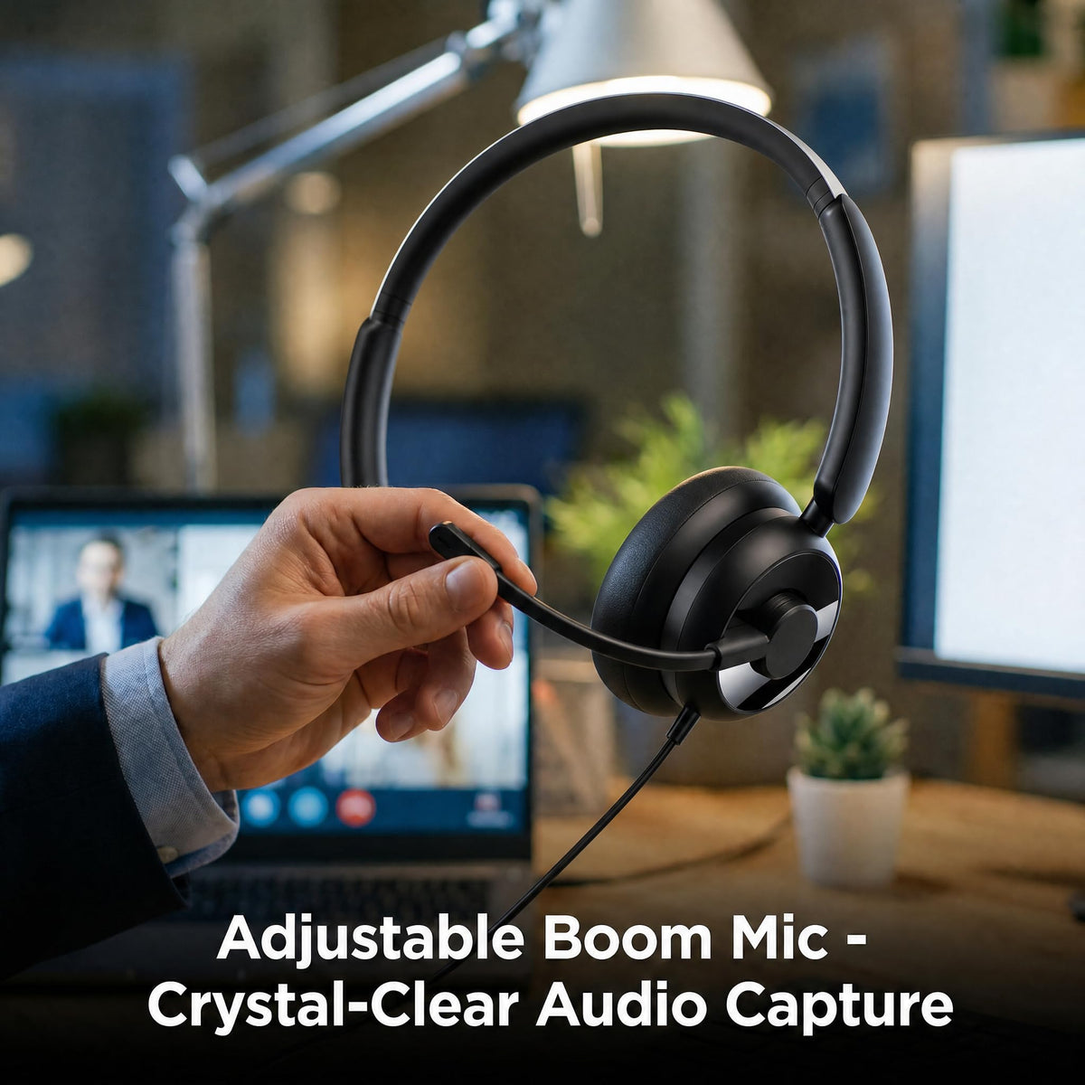 Adesso Xtream P9 Stereo Wired Headset with Microphone and Inline Controls