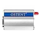 OSTENT GSM GPRS Modem with Wavecom Q2403A Module COM/RS232/Serial Port at Commands SMS MMS Voice Call EU Plug Power Adapter
