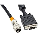 C2G Legrand RapidRun VGA Flying Lead, Multi-Format Flying Lead, Black Audio Video Cables, 1.5 Foot In-Wall Cable, 1 Count, C2G 60081