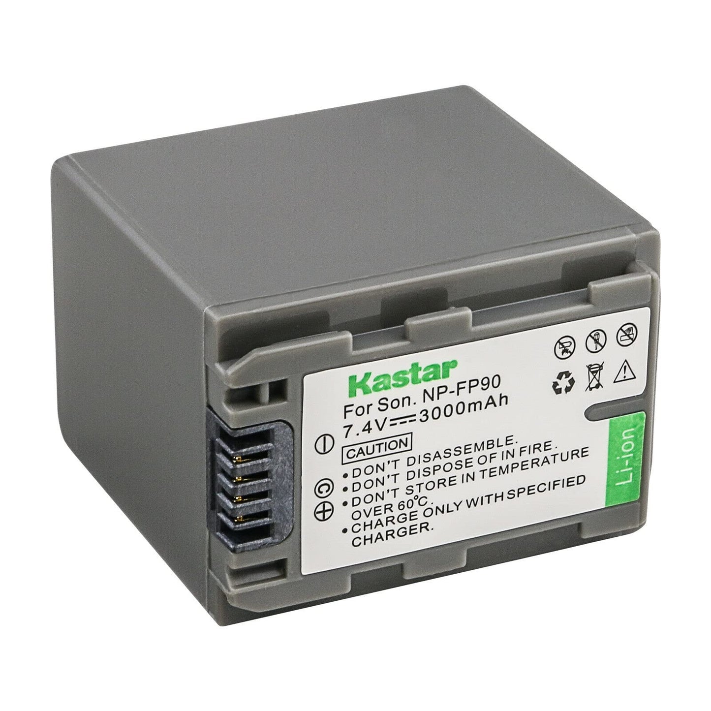 Kastar 1-Pack Battery NP-FP90 / NP-FP91Replacement for Sony DCR-HC40, DCR-HC41, DCR-HC42, DCR-HC43, DCR-HC44, DCR-HC46, DCR-HC65, DCR-HC85, DCR-HC94