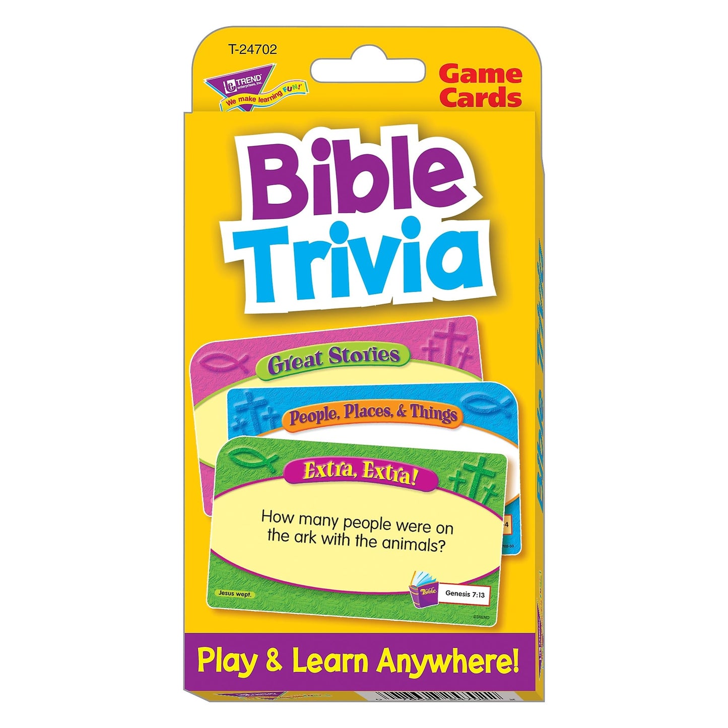TREND enterprises, Inc. Bible Trivia Challenge Cards