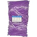 SYD 4 Inch length, 18lb Small size Self Locking Nylon Cable Zip Ties -1000 Piece (Purple)
