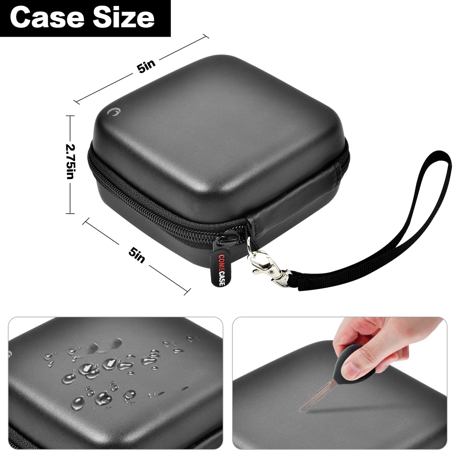 Hard Case Compatible with NETGEAR Nighthawk M7 Pro/ M6/ M6 Pro/ MR6500/ M5/ M1/ MR1100 Mobile Hotspot, Travel WiFi Router Storage Bag with Mesh Pocket