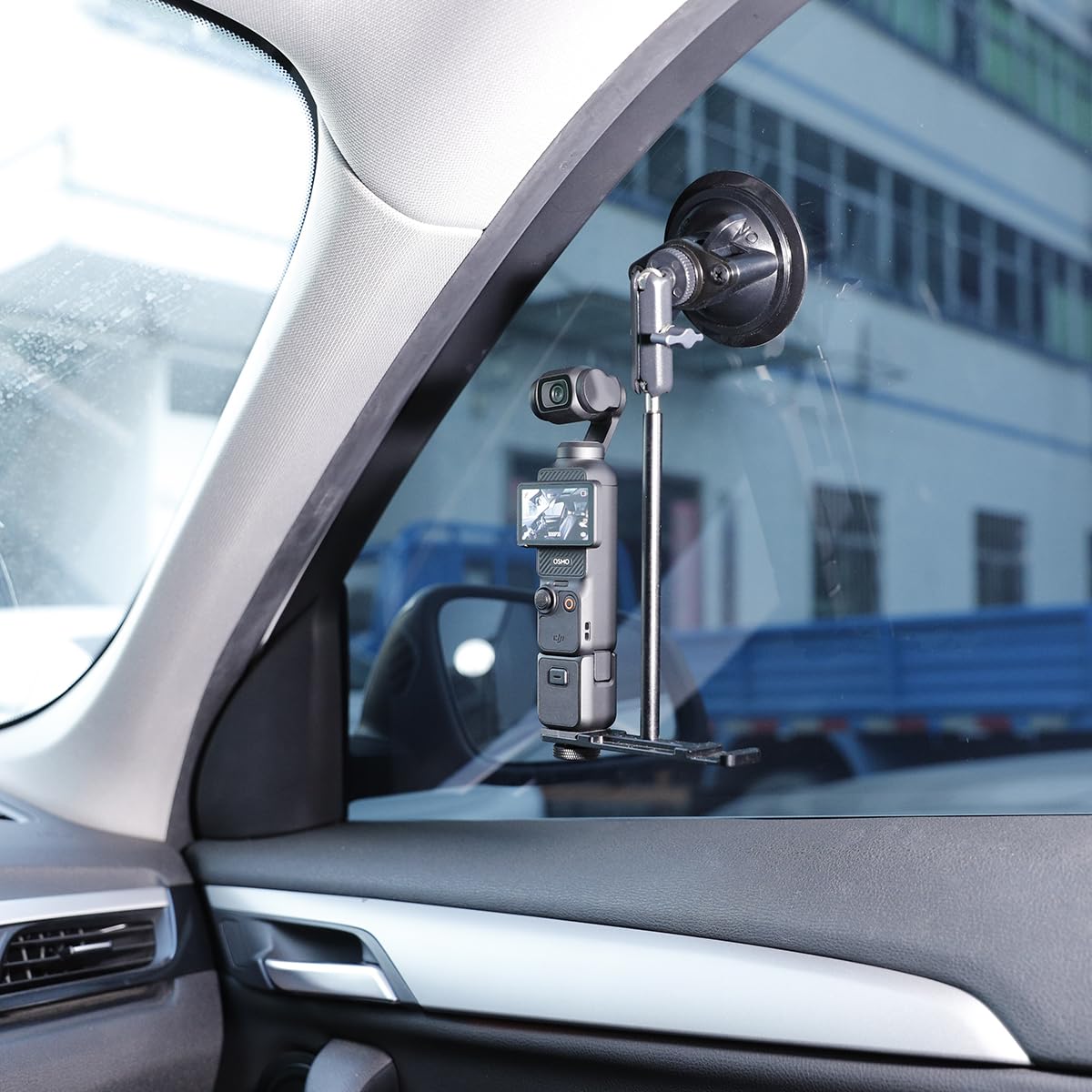 Leenconghui Suction Cup Mount for DJI Osmo Pocket 3, Car Windshield Window Vehicle Camera Holder Compatible with DJI Pocket 3 Accessories