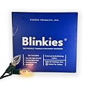 Blinkies Soft White Blinking Outdoor String Lights - Non-Programmed and Relaxing Twinkle Lights, 36 Foot Strands, 2 per Package, 12 Sockets Total